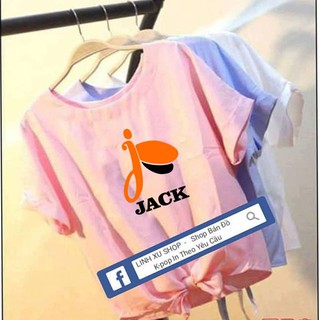 ( RẺ VÔ ĐỊCH) ÁO THUN JACK, ÁO THUN NƠ DÁNG CRT