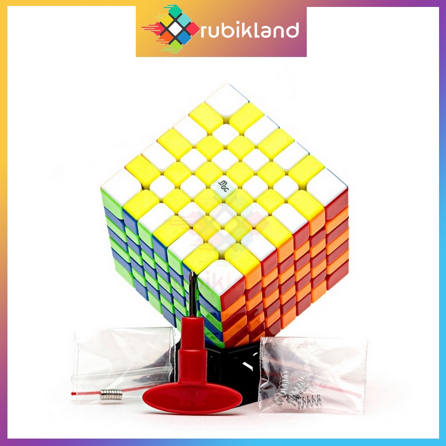 Rubik 7x7 YJ MGC 7x7 Có Nam Châm Stickerless Rubic Không Viền 7 Tầng Đồ Chơi Trí Tuệ Trẻ Em