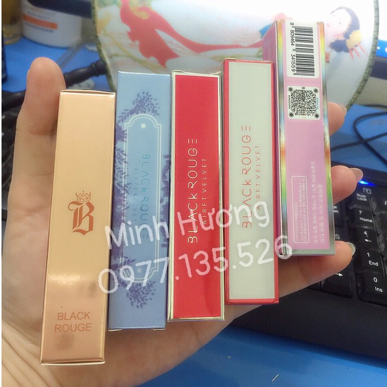 Son Handmade Black A12 A22 A17 A32 A37 Tông trầm ( đỏ nâu - đỏ đất - cam đất - đỏ gạch )