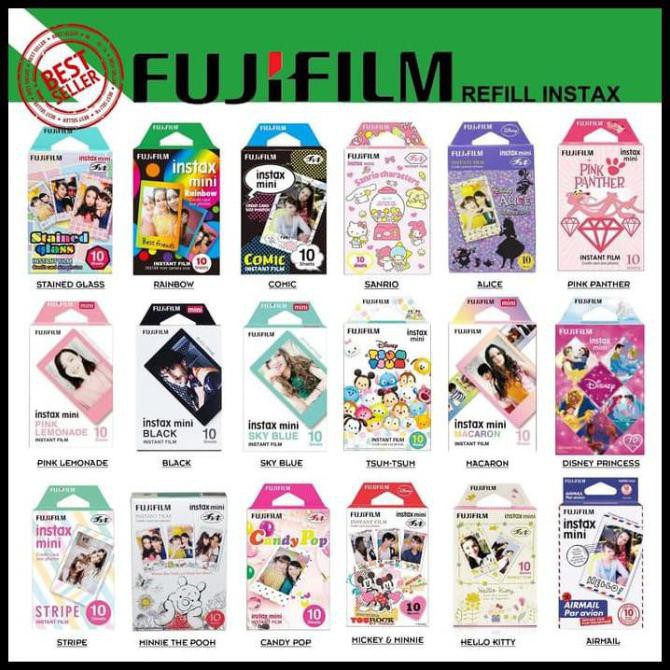 Cuộn Giấy In Hình Nhân Vật Hoạt Hình Instax Fujifilm 1