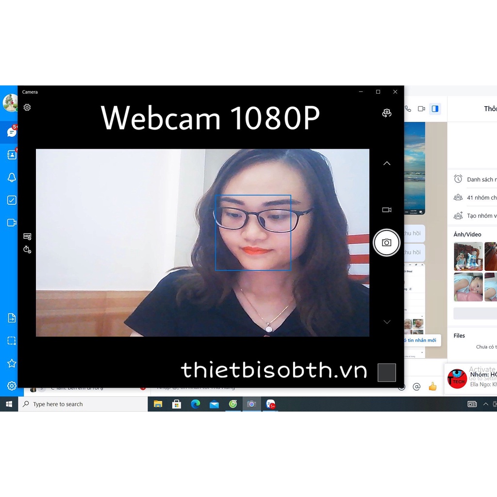 [Chính Hãng BH 12 Tháng] Webcam Máy Tính, Webcam Full HD 1080P Có Mic Học Online Qua ZOOM - Gọi Video Zalo | WebRaoVat - webraovat.net.vn