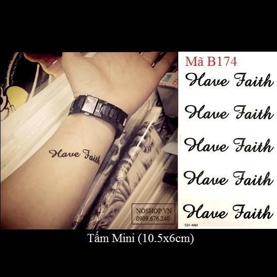 Hình xăm Mini Nam - B174