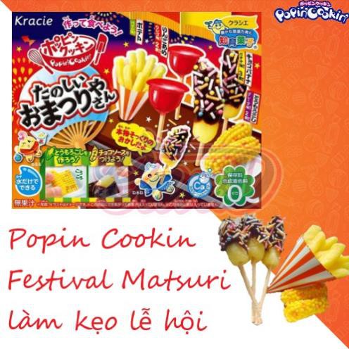 Popin Cookin Festival Matsuri làm kẹo lễ hội - Bánh kẹo giáo dục Nhật Bản