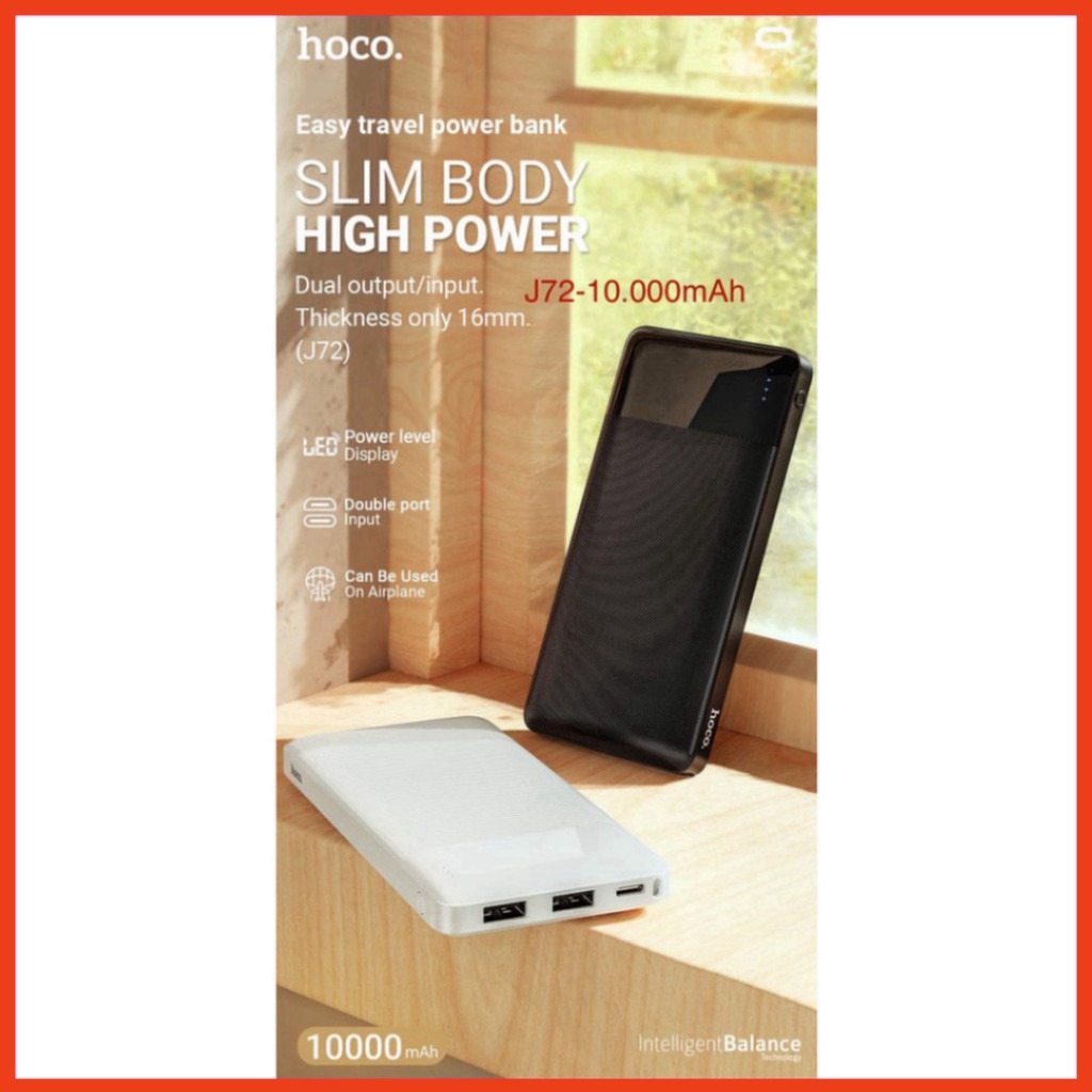 Sạc Dự Phòng Chính Hãng HOCO J72-10.000mAh-HOCO J72  6789