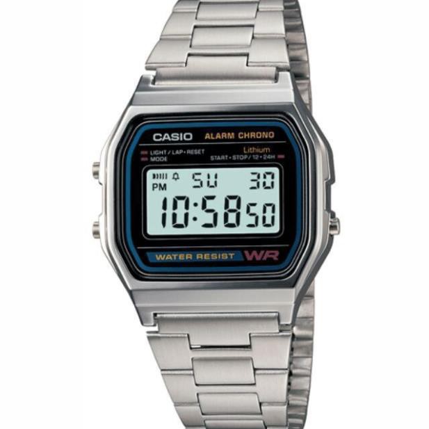 Đồng hồ nam jp casio A158-159 full box điện tử chống nước siêu đẹp, thời thượng, trẻ trung, cá tính | BigBuy360 - bigbuy360.vn