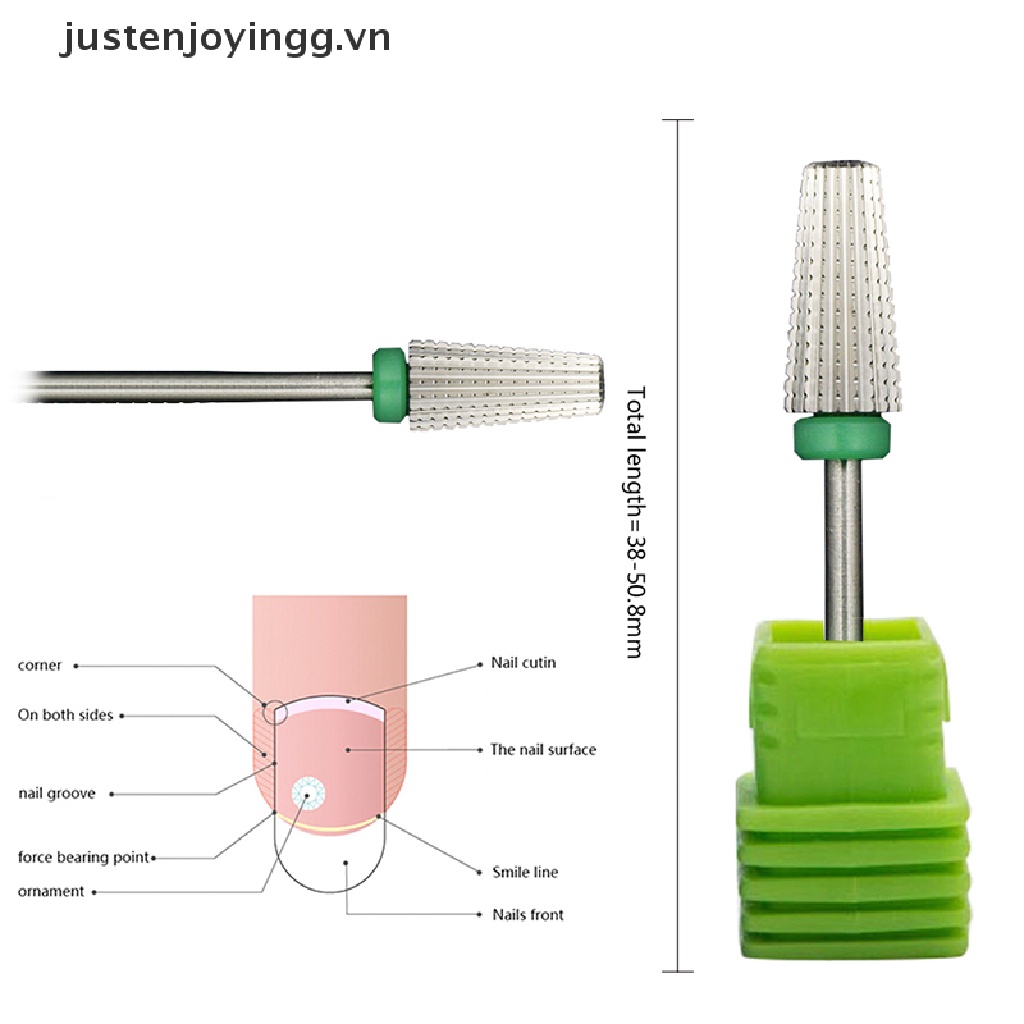 (Hàng Mới Về) Dụng Cụ Mài Móng Hai Đầu 5 Trong 1
