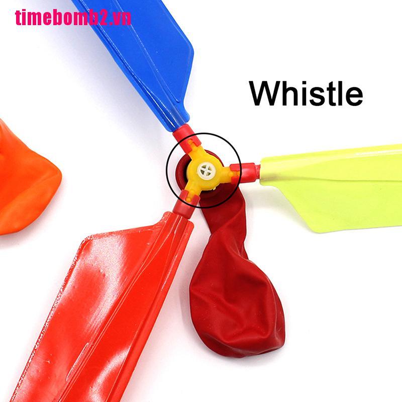 (Hàng Mới Về) 1 Bóng Bay Trực Thăng Cao Su Cho Bé