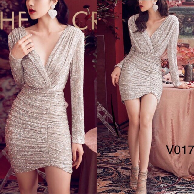Váy kim sa thiết kế cao cấp nganntk
