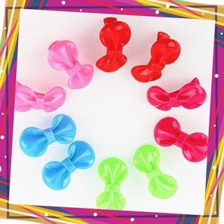 Kẹp tóc nơ nhựa màu Scoop cho Chó Mèo