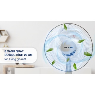 QUẠT BÀN SENKO B1213 ( GIAO MÀU NGẪU NHIÊN )