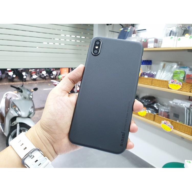 ỐP LƯNG LỤA MEMUMI SIÊU MỎNG CHO IPHONE XS MAX