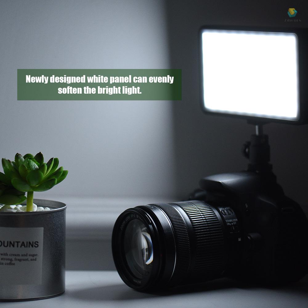 ANDOER Bảng Đèn LED 3200K / 6000K 20W 228 Hạt Siêu Mỏng Có Thể Điều Chỉnh Độ Sáng Cho Máy Quay Phim DSLR DV