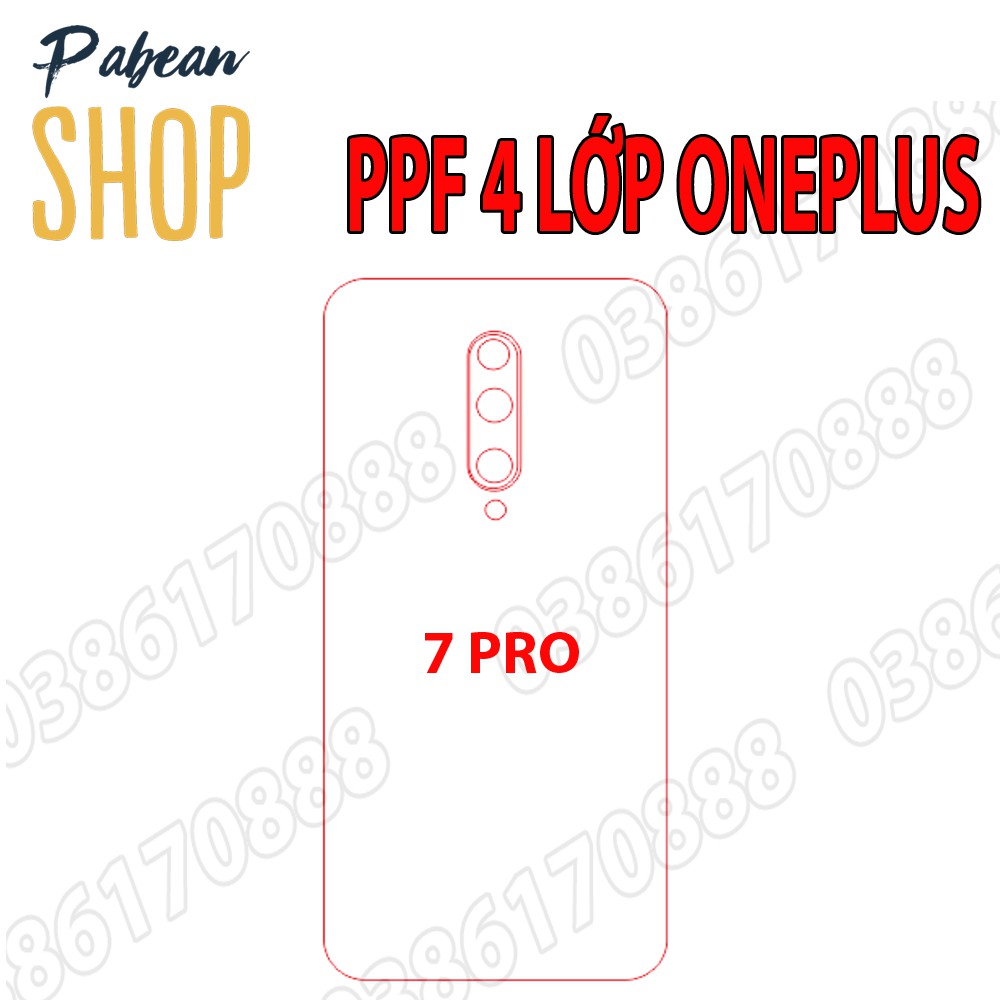 Dán lưng PPF 4 lớp chống va đập cho ONEPLUS 7 PRO