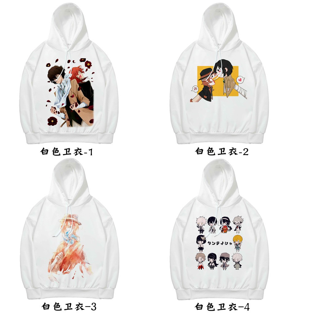 Áo Hoodie Truyện Tranh Bungo Stray Dogs giá tân xưởng