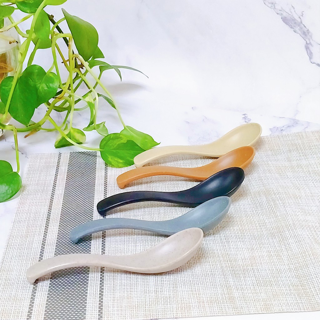 Thìa SUPERWARE Nhựa Phíp 100% melamine Nhám