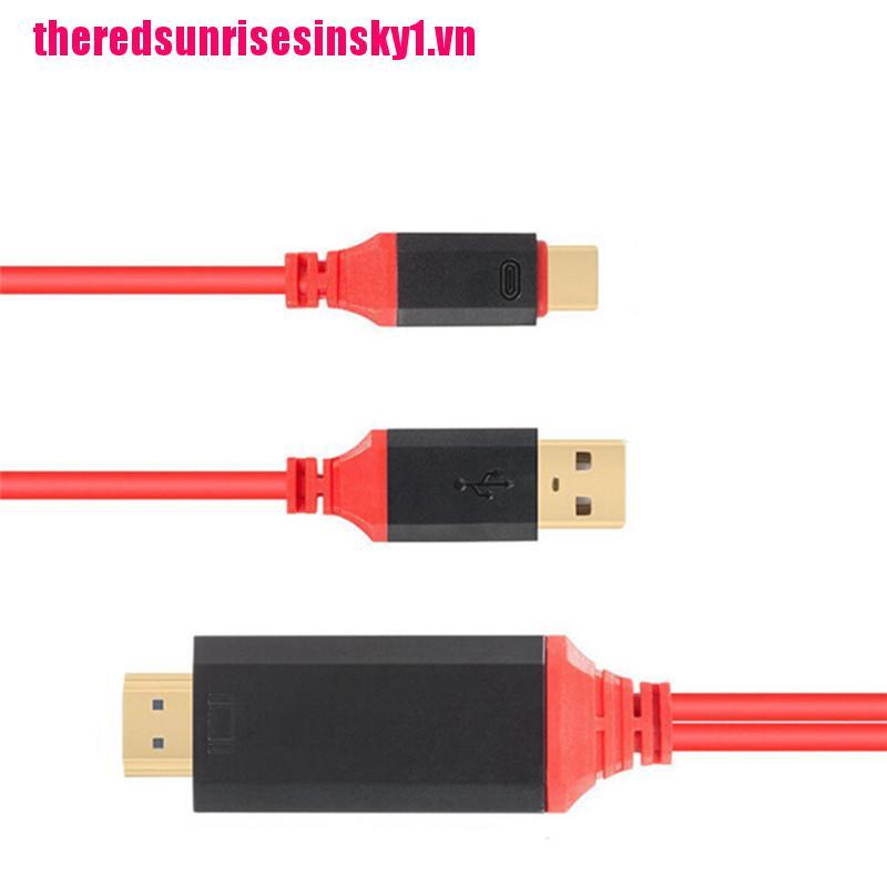 (3C) Giắc Chuyển Đổi Từ Type-C Sang Hdmi Hd Usb 3.1 Sang Hdmi 4k Hd