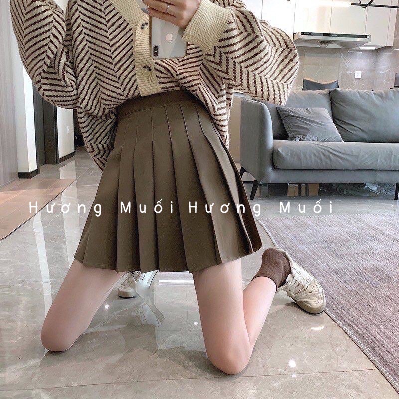 Chân váy tennis chất dạ - hàng Quảng Châu