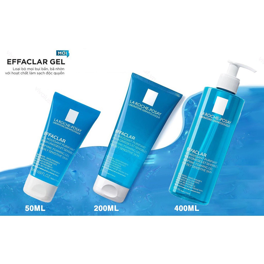 [Chính Hãng] Sữa Rửa Mặt La Roche Posay Cho Da Dầu, Da Nhạy Cảm, Da Mụn - La Roche Posay Effaclar Purifying Foaming Gel | BigBuy360 - bigbuy360.vn