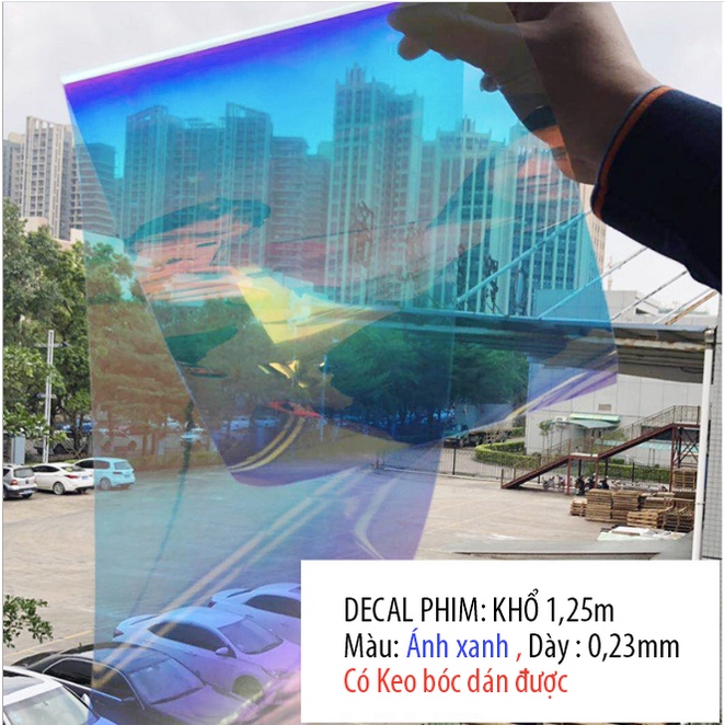Giây phim sắc màu decal
