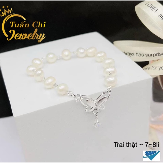 Lắc Tay Nữ Bạc Ta Kết Hợp Ngọc Sang Chảnh, Vòng Tay Bạc Nữ Mẫu Mới Nhất