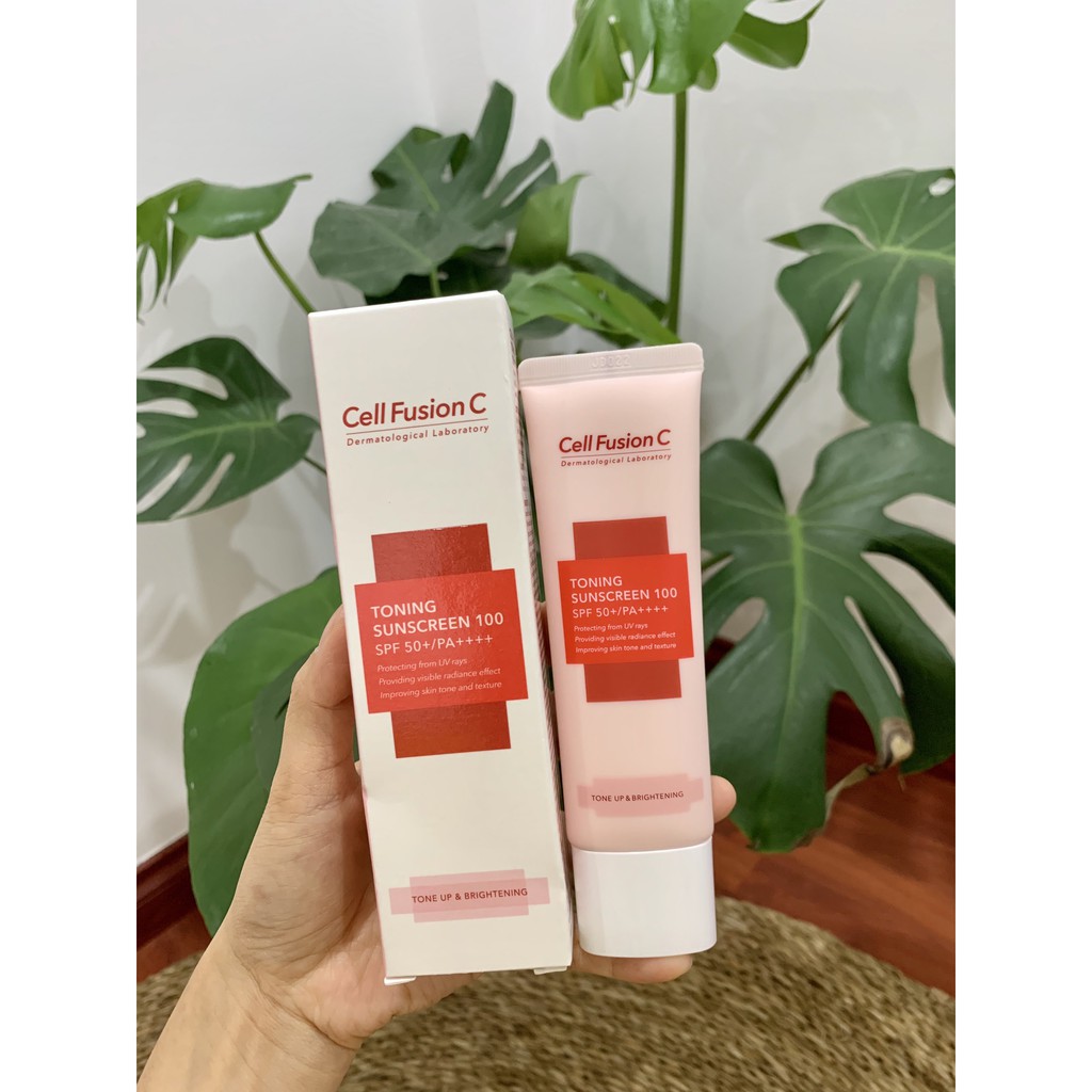 Kem chống nắng Cell Fusion C Toning hồng phiên bản 50ml