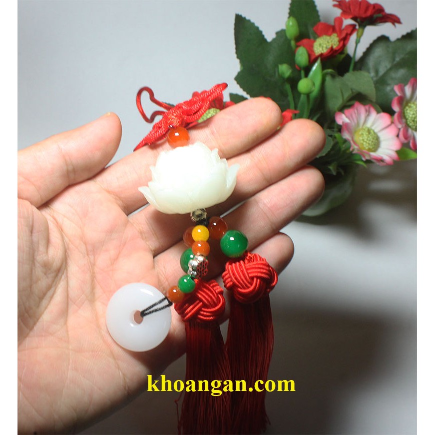 Dây treo xe ô tô Hình Hoa Sen | BigBuy360 - bigbuy360.vn