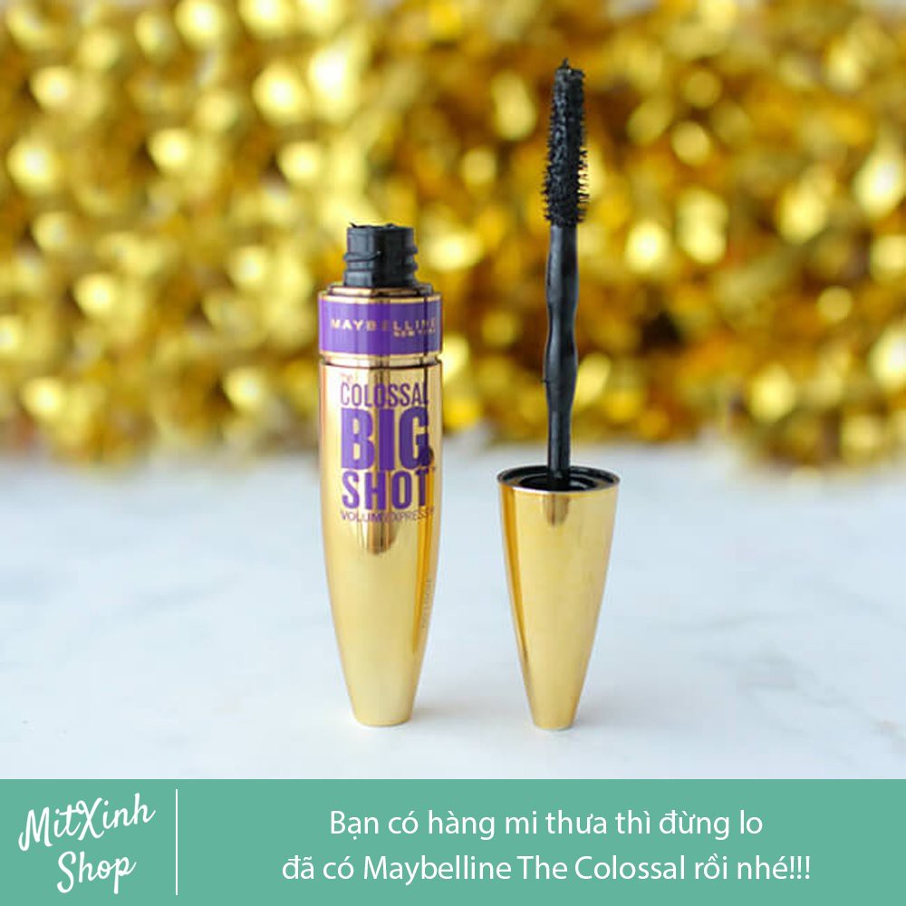 Mascara Maybeline vàng 7X- Dày Mi - Không lem không nhòe (Chính hãng - USA 100%)