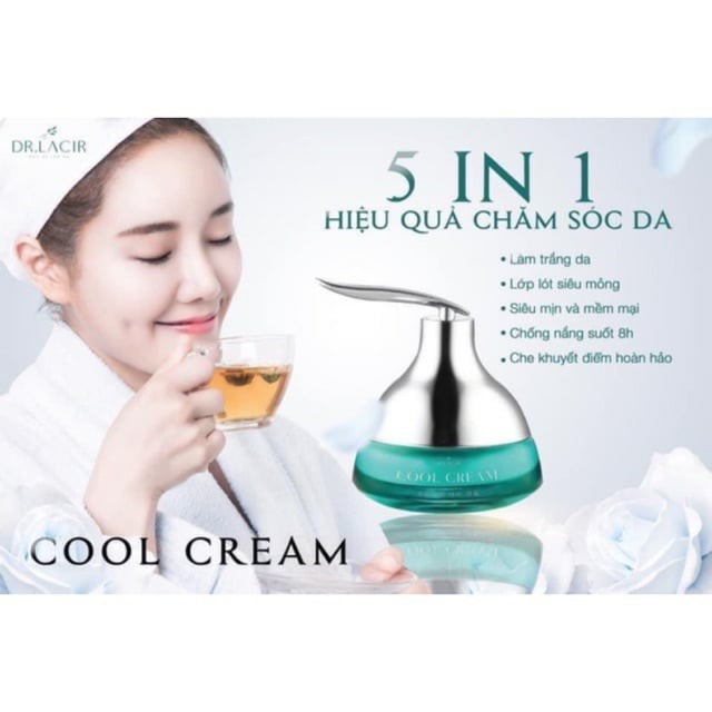 Kem Face Lạnh Cool cream kem Dưỡng Trắng Da ban ngày Chống Nắng Lamer care-dr.Lacir | BigBuy360 - bigbuy360.vn
