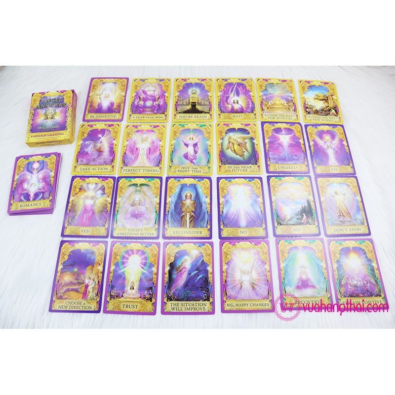 Bộ bài Angel Answers Oracle Cards Cao Cấp