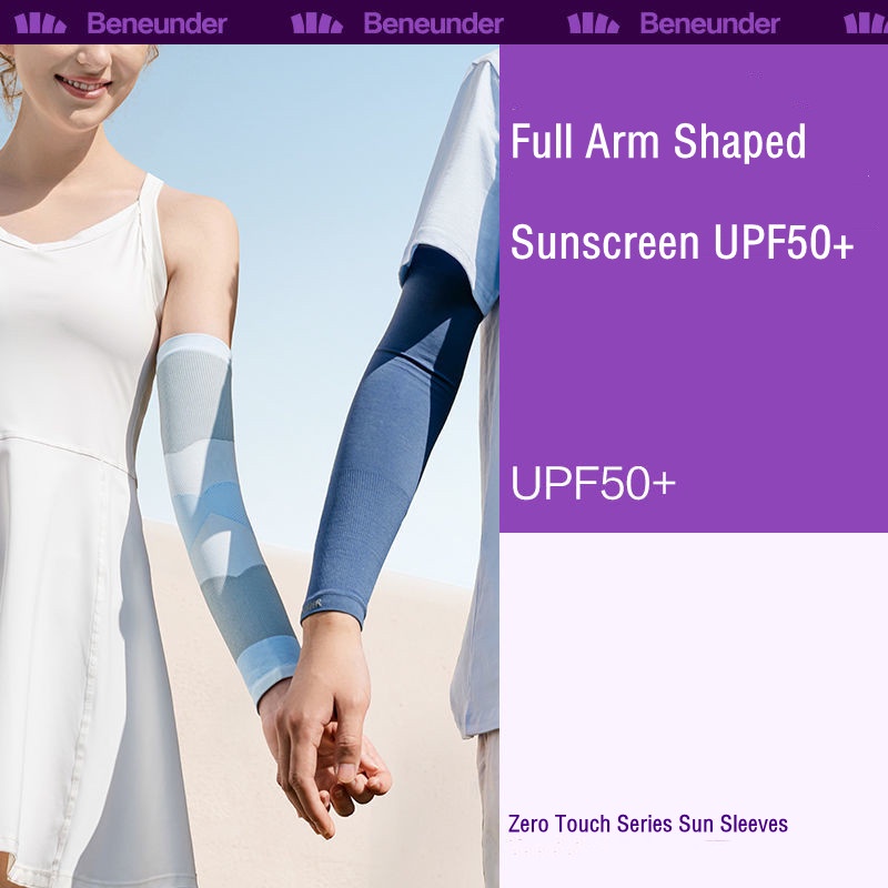 Beneunder Găng Cánh Tay Chống Nắng/ Tia UV Thoáng Khí Thời Trang Mùa Hè Cho Nam Và Nữ