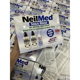 Bộ xịt rửa mũi neilmed sinus rinse 250gói