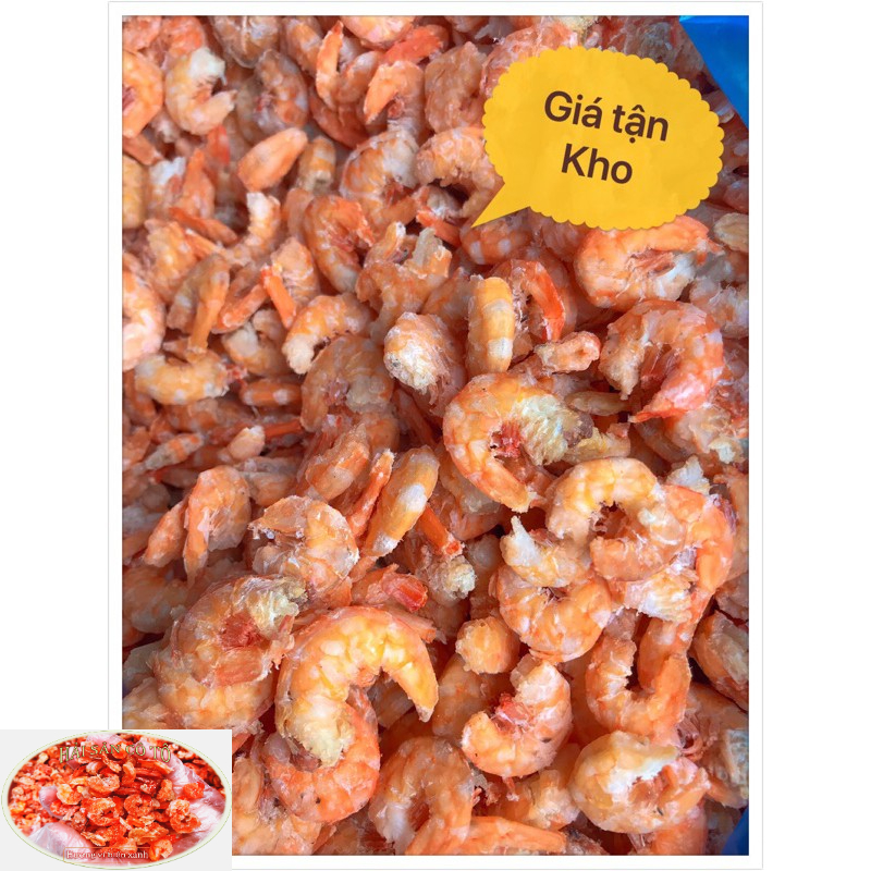 Tôm khô biển to/ Tôm nhỏ nấu canh/ Khô tôm loại 1 Cô Tô 500G, 1KG