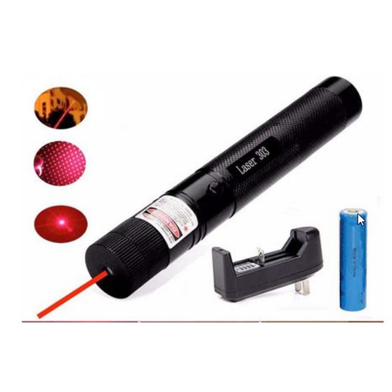 Đèn Laser 303 Tia Đỏ Siêu Sáng