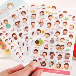 Set 6 Tấm Sticker Bé MoMoi 01 - 𝐀𝐢𝐭𝐚𝐨𝟐𝟒𝐇𝐂𝐌