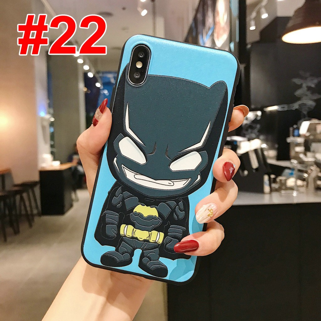 Ốp điện thoại tpu dẻo hoạt hình Marvel thích hợp cho iPhone 11 pro max se 2020 x xs xr 6 6s 7 8 plus 6+ 6s+ 7+ 8+