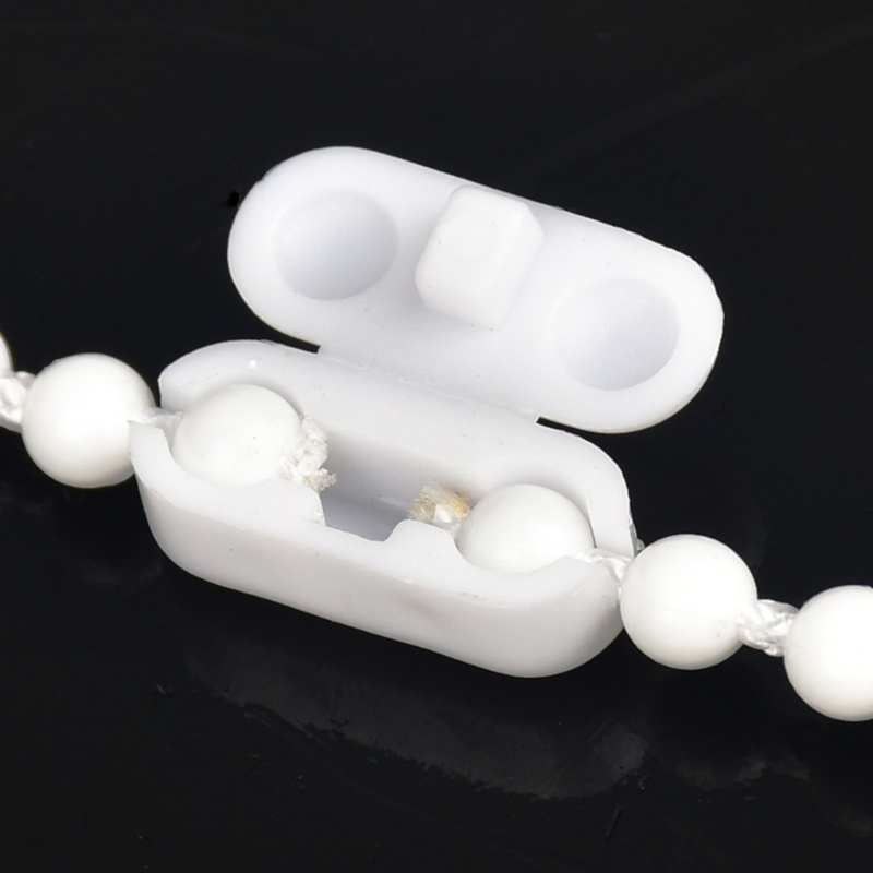 Set 20 kẹp nối dây rèm cửa bằng nhựa màu trắng thay thế tiện dụng