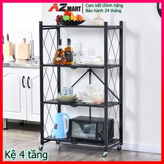 Kệ đa năng,kệ gấp gọn 4 tầng đa năng cho nhà bếp
