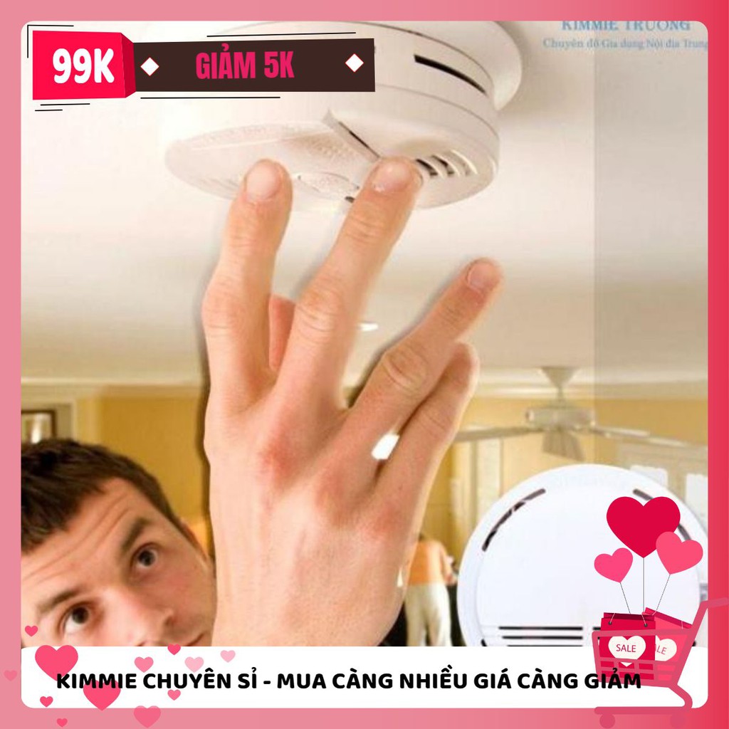 [MUA NHIỀU GIẢM GIÁ] [MÃ GIẢM KIMFAM5] Máy Báo Cháy Smoke Alarm