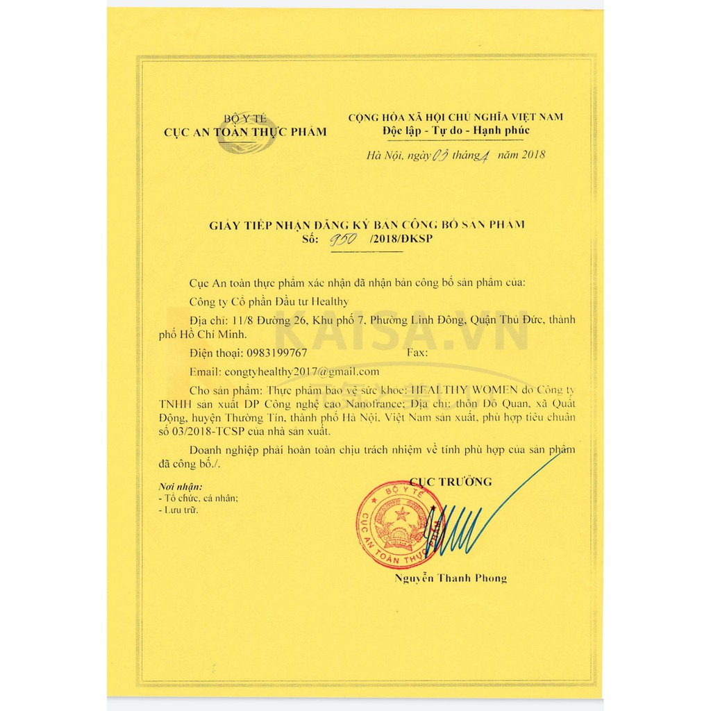 Sâm Tố Nữ HEALTHY WOMEN Hộp 50 Viên, Sinh Lý Nữ, Chính Hãng, Nội Tiết Tố - Kaisa.vn | BigBuy360 - bigbuy360.vn