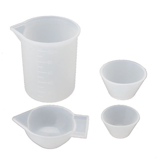 Cốc đong Resin bằng Silicon 100ml- cốc đong mini