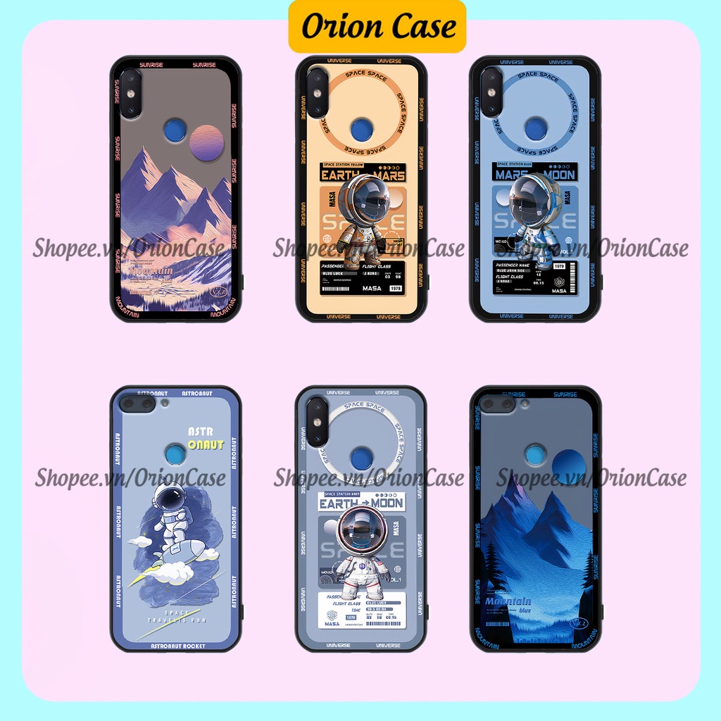 Ốp Xiaomi Mi 8 SE / Mi 8 Lite in hình astronaut pro nasa, moutain cá tính.ốp lưng chống sốc.