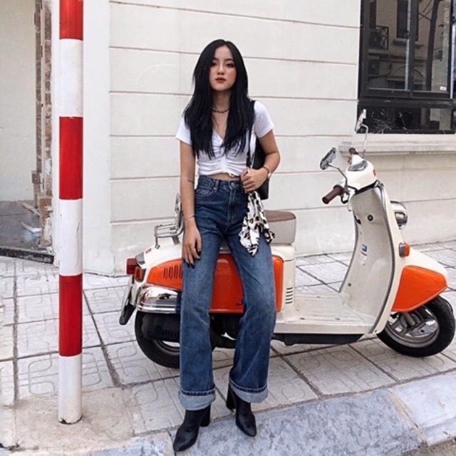 Quần ocean jeans của rocky denim size 27 new 100%