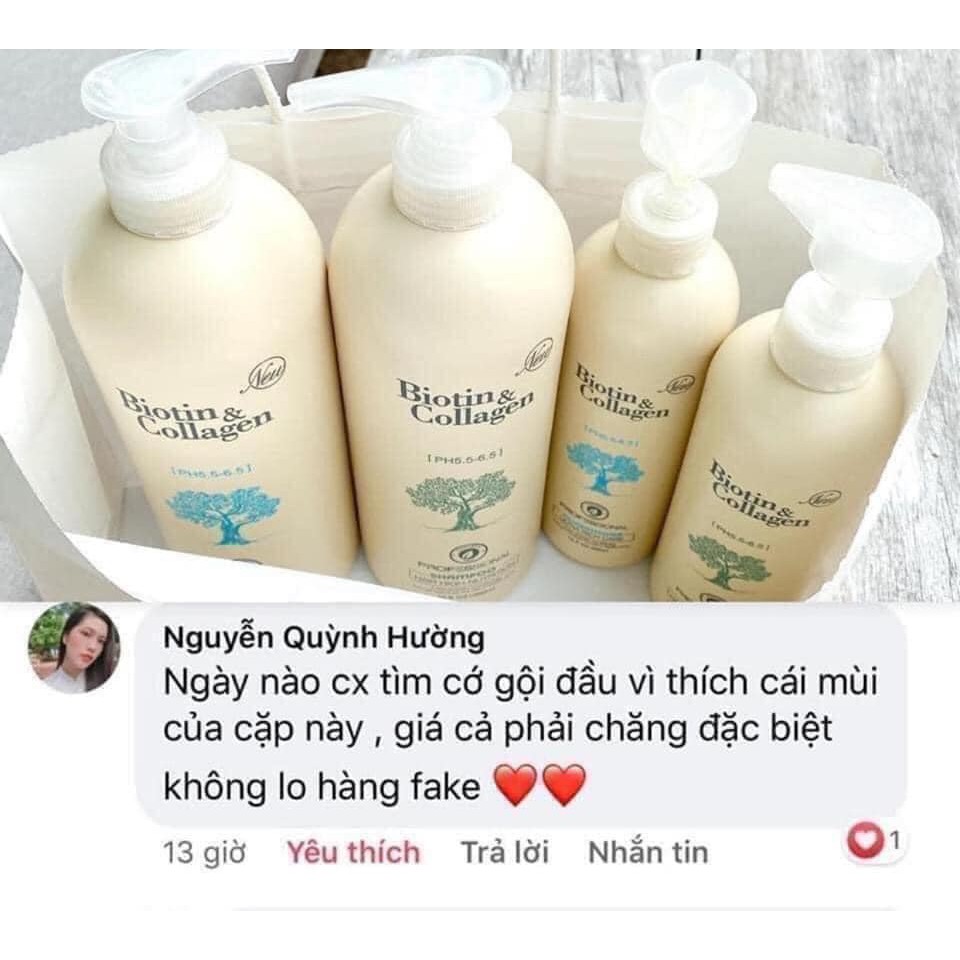 [TRẮNG] DẦU GỘI XẢ BIOTIN COLLAGEN NEW 500ml - 1000ml | BigBuy360 - bigbuy360.vn