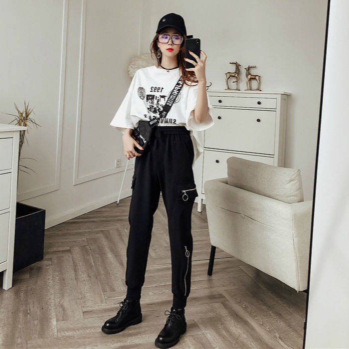 quần ống rộng Lưng Cao Phong Cách Hàn Quốc 2021 Cho Nữ | BigBuy360 - bigbuy360.vn