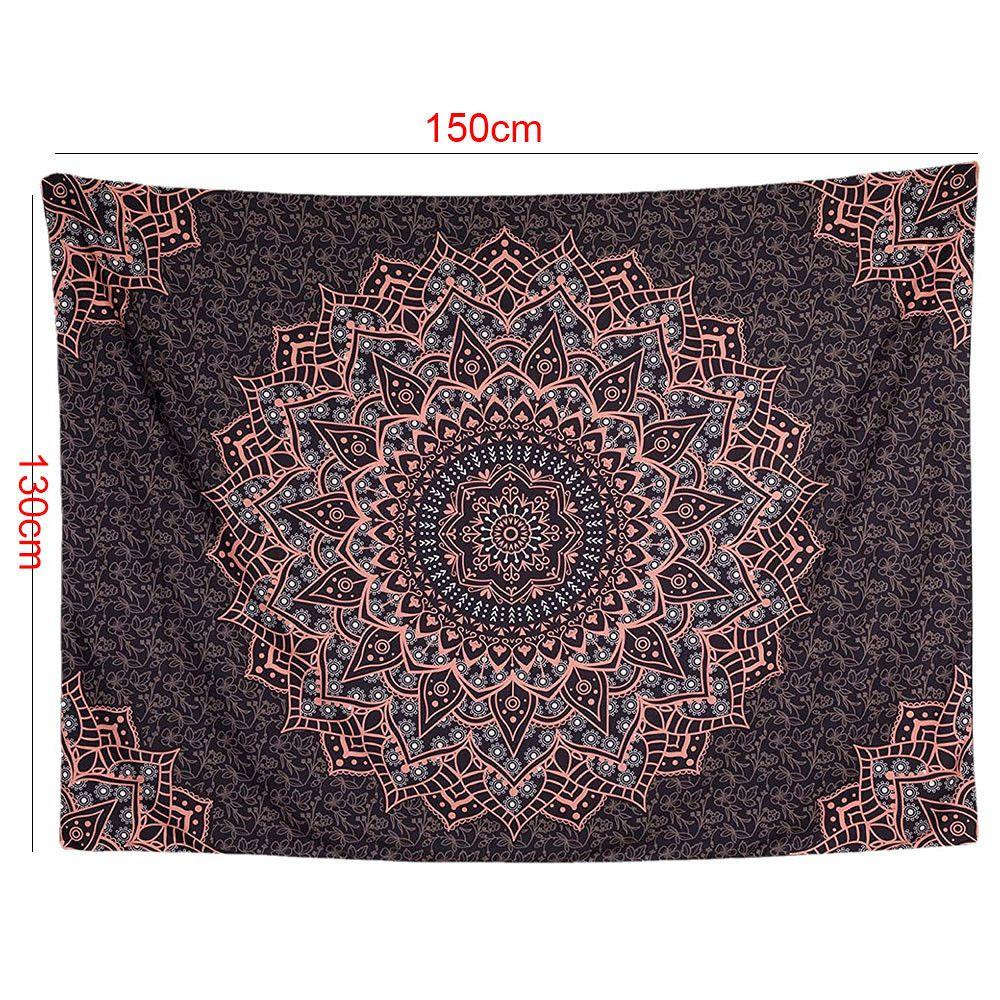 Thảm Đi Biển / Thảm Trải Sàn Họa Tiết Mandala Phong Cách Bohemian Độc Đáo Trang Trí Nhà Cửa