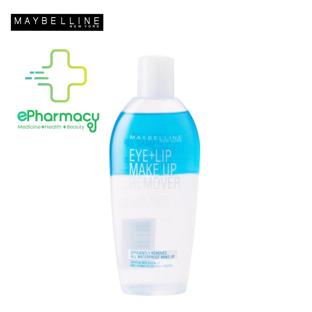 Nước Tẩy Trang Mắt và Môi Maybelline New York Eye & Lip Makeup Remover 2 lớp dầu nước | BigBuy360 - bigbuy360.vn