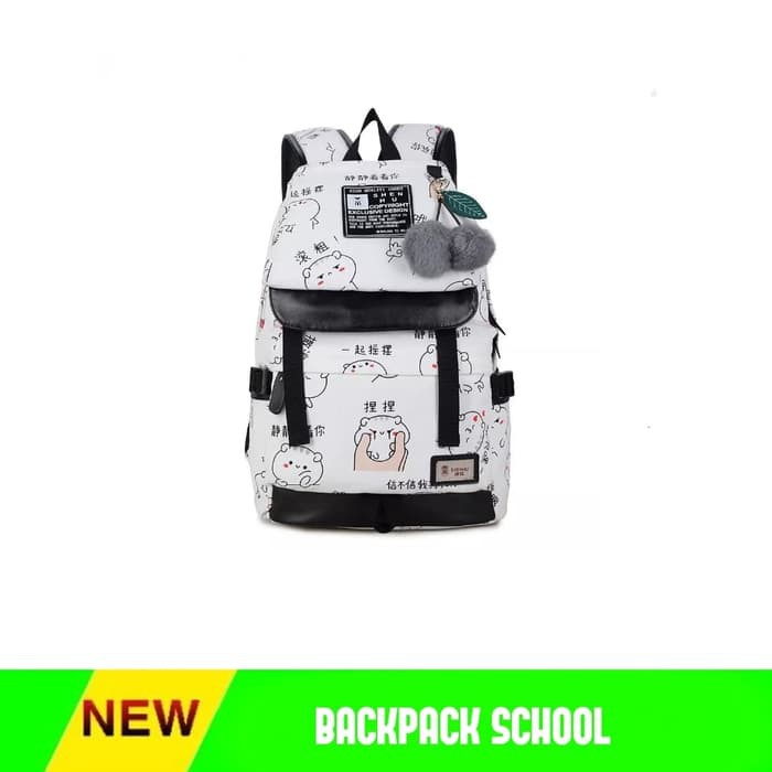 JANSPORT Ba lô học sinh in hình hoạt hình Anadan D 300