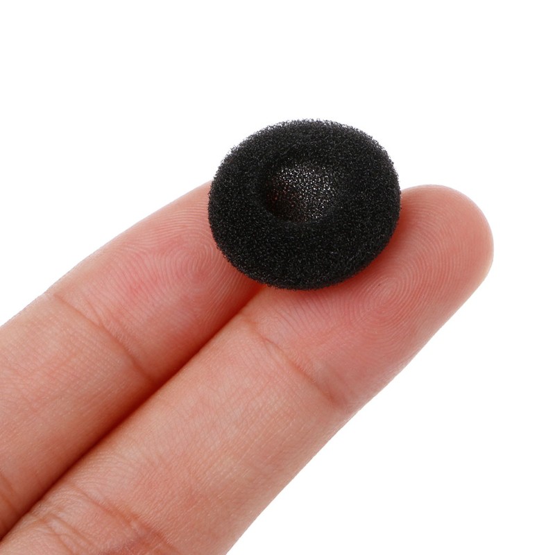 30Pcs 15mm Soft Sponge Earphone Earbud Pad Covers Replacement For MP3 MP4 Mobile