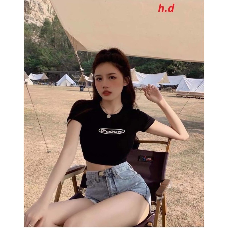 Áo croptop bad HD12