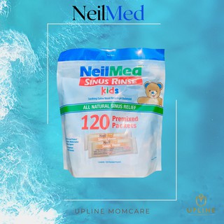 Muối rửa mũi neilmed kid 120 gói (có tách bán lẻ)